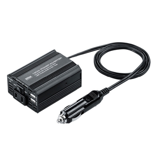 サンワサプライ カーインバーター(120W) CARCHR80AC-イメージ1