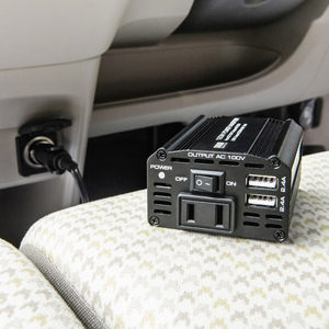 サンワサプライ カーインバーター(120W) CARCHR80AC-イメージ5