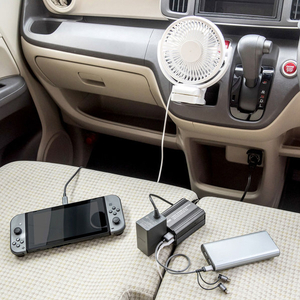 サンワサプライ カーインバーター(120W) CARCHR80AC-イメージ8