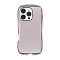 グルマンディーズ iPhone 16 Pro用クリスタルクリアケース ライトピンク GMD-30LPK