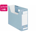 コクヨ ファイルボックス-FS〈Dタイプ〉A4ヨコ 背幅102mm 青 5冊 1パック(5冊) F810224-A4-LFD-B