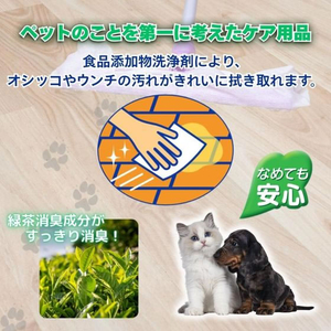 アースペット JOYPET オシッコ汚れ専用 おそうじシート 30枚×2個パック FCE876K-イメージ3
