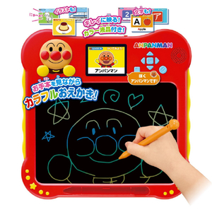アガツマ アンパンマン アンパンマンがおしえてくれるよ!よみかきおえかき教室 APｵｼｴﾃｸﾚﾙﾖﾐｶｷｵｴｶｷｷﾖｳｼﾂ-イメージ1