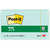 3M ポスト・イット ノート 再生紙 75×127mm グリーン 1冊 F803224-655RP-G-イメージ1