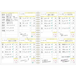 コクヨ キャンパス TODO管理がサクッとできるスタディプランナー B5 グレー FCJ617R-ｽ-SY111TD-M-イメージ6