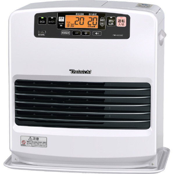 ダイニチ 4.3kW 5.0Lタンク 石油ファンヒーター ダイニチブルーヒーター (W)ムーンホワイト FW-4325KE-W
