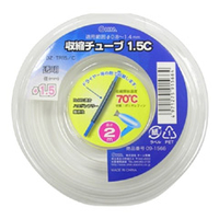 オーム電機 収縮チューブ(φ1．5mm・2m) 透明 DZ-TR15C