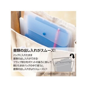 セキセイ アクティフドキュメントホルダー タテ A4 オレンジ FC709NZ-ACT-3915-51-イメージ3