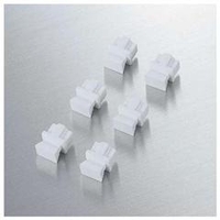 エレコム ジャック用ホコリカバ-(6個) LD-DUSTWH6