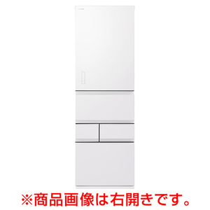 東芝 【左開き】501L 5ドア冷蔵庫 VEGETA エクリュホワイト GR-W500GTML(WS)-イメージ1