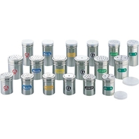 カシワ 18-8調味缶 (小) S缶 FCM6610-017375002