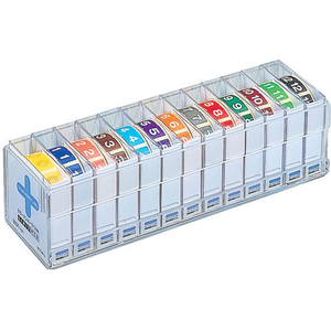 リヒトラブ カラー月ラベル M(ロールタイプ) 「0」~「12」 13箱 FC65015-HK781Rｺﾐ-イメージ1
