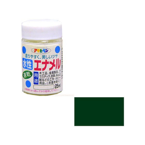 アサヒペン 水性エナメル 25ml 緑 FC617PJ-イメージ1