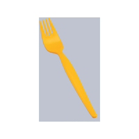 エンテック ポリプロフォーク(大)イエロー FC71984-603Y