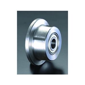 エスコ 車輪 ボールベアリング スティール製 レール用 50×40mm FCY9602-EA986SF-50-イメージ1