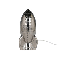 ダルトン DS-0774CR PORCELAIN ROCKET LIGHT CHROME ROCKETLIGHTCHROME