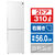 シャープ 【右開き】310L 2ドア冷蔵庫 プラズマクラスター冷蔵庫 アコールホワイト SJPD31KW-イメージ1