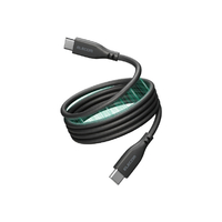 エレコム まとまるマグネットケーブル(USB Type-C - USB Type-C/メッシュ) 1m ブラック MPA-CCTMG10BK