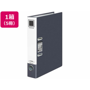 コクヨ レバッチファイル A4とじ厚28ダークグレー5冊 1箱(5冊) F835334-ﾌ-AL280DM-イメージ1
