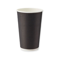 エコブラック断熱カップ 16オンス 約480mL ブラック 25個 FC114SF-004533035