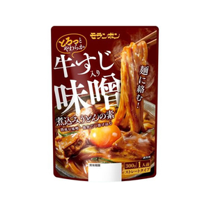 モランボン 牛すじ入り 味噌煮込みうどんの素 300g FCD321J-イメージ1