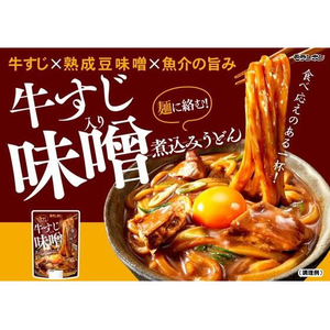 モランボン 牛すじ入り 味噌煮込みうどんの素 300g FCD321J-イメージ2
