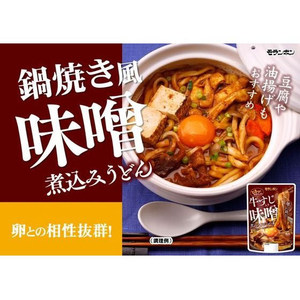 モランボン 牛すじ入り 味噌煮込みうどんの素 300g FCD321J-イメージ3