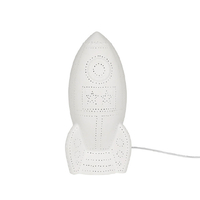 ダルトン DS-0774MWT PORCELAIN ROCKET LIGHT MAT WHITE ROCKETLIGHTMWHITE