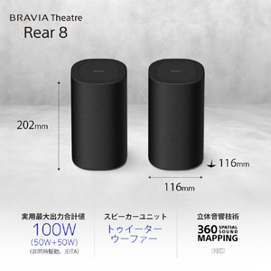 SONY リアスピーカー SA-RS8-イメージ2