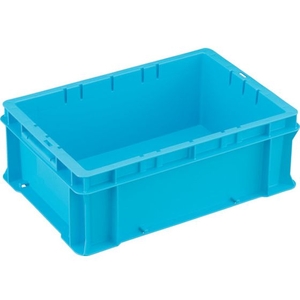 トラスコ中山 F型エコキャップ再生コンテナ 12L ライトブルー FC877GN-4329708-イメージ1