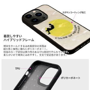 ikins iPhone 14用天然貝ケース Royal Blue I23568I14-イメージ5