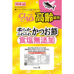 いなば CIAO 高齢猫用 かつお節 食塩無添加 40g FC035RK-イメージ2
