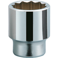 ＫＴＣ １９．０ｓｑ．ソケット（十二角） 対辺寸法４８ｍｍ 全長７２ｍｍ KTC ソケット（12角タイプ） 差込角19.0mm B6-48W