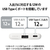 エレコム 薄型コンパクトモバイルバッテリー(5000mAh/2．4A/Cx1+Ax1) ホワイト DE-C37-5000WH-イメージ6