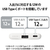 エレコム 薄型コンパクトモバイルバッテリー(5000mAh/2．4A/Cx1+Ax1) ホワイト DEC375000WH-イメージ6