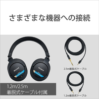 SONY MDR-M1 モニターヘッドホン ブラック|エディオン公式通販