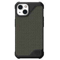 URBAN ARMOR GEAR iPhone 13用耐衝撃ケース UAG METROPOLIS LT ケプラーオリーブ UAG-IPH21MA-FLT-KO