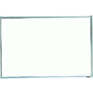 トラスコ中山 スチール製ホワイトボード 無地 粉受付 600×900 FC123KP-5026652-イメージ1