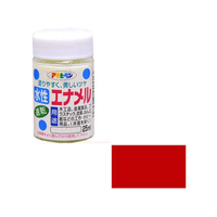 アサヒペン 水性エナメル 25ml 赤 FC619PJ