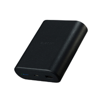 エレコム ナトリウムイオン電池モバイルバッテリー ブラック DE-C55L-9000BK