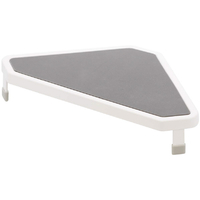 山崎実業 コンロコーナーラック プレート ホワイト ｺﾝﾛｺ-ﾅ-ﾗﾂｸﾌﾟﾚ-ﾄWH