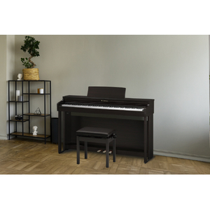 KAWAI 電子ピアノ 【高低自在椅子&ヘッドホン2個付き】 e angle select CXライン Colorful Experience ローズウッド調仕上げ CX302-RE5-イメージ2