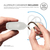 elago AirPods WaterProof Hang Case for AirPods elago ナイトグロウブルー EL_APDCSSCWD_NB-イメージ4