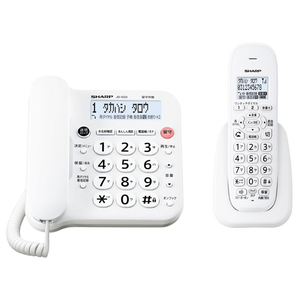 シャープ デジタルコードレス電話機(子機1台タイプ) JDG33CL-イメージ1