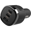 カシムラ DC／USB 3ポート 120W PD100W 空冷ファン FCK619D-DC078