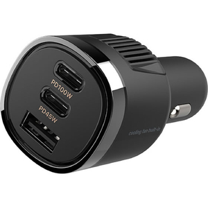 カシムラ DC／USB 3ポート 120W PD100W 空冷ファン FCK619D-DC078-イメージ1