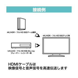 ホーリック HDMIケーブル L型270度 (3m) HL30-570GD-イメージ4