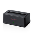 エレコム USB3．2Gen2 1BAY HDD/SSDスタンド ブラック LGB-1BSTUC
