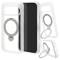 ラスタバナナ GOOGLE Pixel 10/10 Pro用ZEROSAFE 回転スタンド 磁力充電対応 ホワイト 9146P10ZSWH