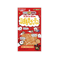 ペティオ ハッスルおやつ研究所 ササミとタラのうずまきチップス 25g FCK196E